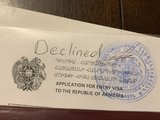 亚美尼亚签证两次被拒，再申还有希望吗