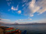 游览格姆女神山，俯瞰泸沽湖
