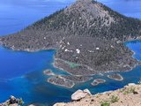 北美最蓝色-天空之镜火山口湖