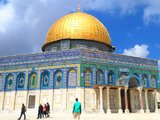 耶路撒冷（14）哭墙，金顶清真寺，阿克萨清真寺