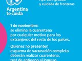 阿根廷2021年11月1日起全面开放边境