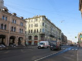 背包俄罗斯•圣彼得堡（1）涅瓦大街的阿尼契科夫桥