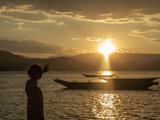 爱在日落黄昏时，总要去泸沽湖看一场日落吧