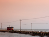 【爱在斯里兰卡】贾夫纳：海上公路，这里海天一色，一路向北，左右是风景，爱在前方。