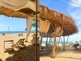 泰国华欣海景咖啡厅，湛蓝海景第一排！沙滩露营风超CHILL