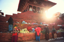 在加德满都闲逛发呆