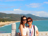 【Ann_Zhang】。带妈妈冬季到三亚来看海……