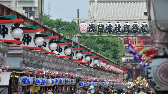 浅草三社祭文化活动攻略 浅草三社祭地址 浅草三社祭门票查询预订 穷游网移动版