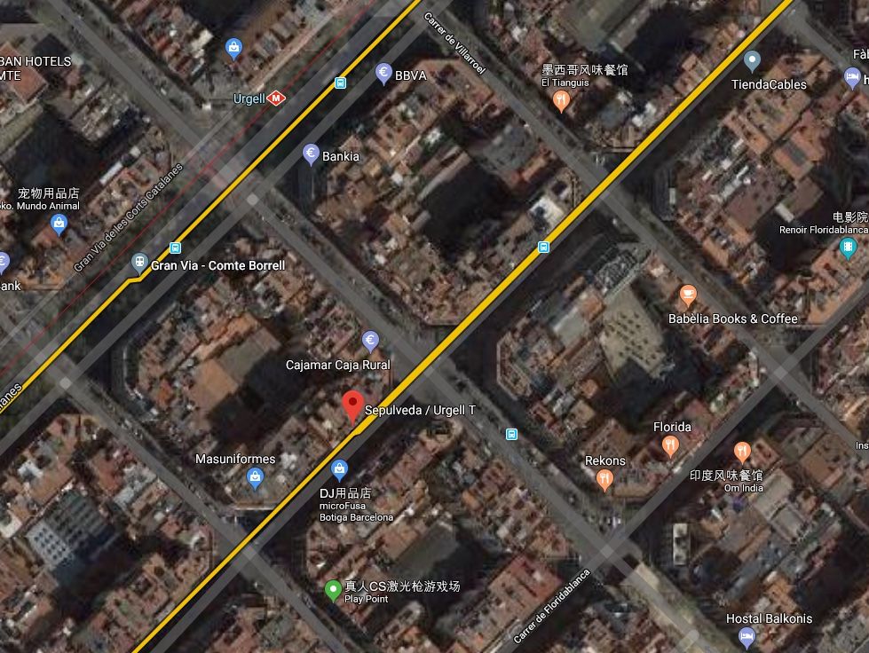 求助!巴塞罗那市区机场大巴-Sepúlveda - Urg