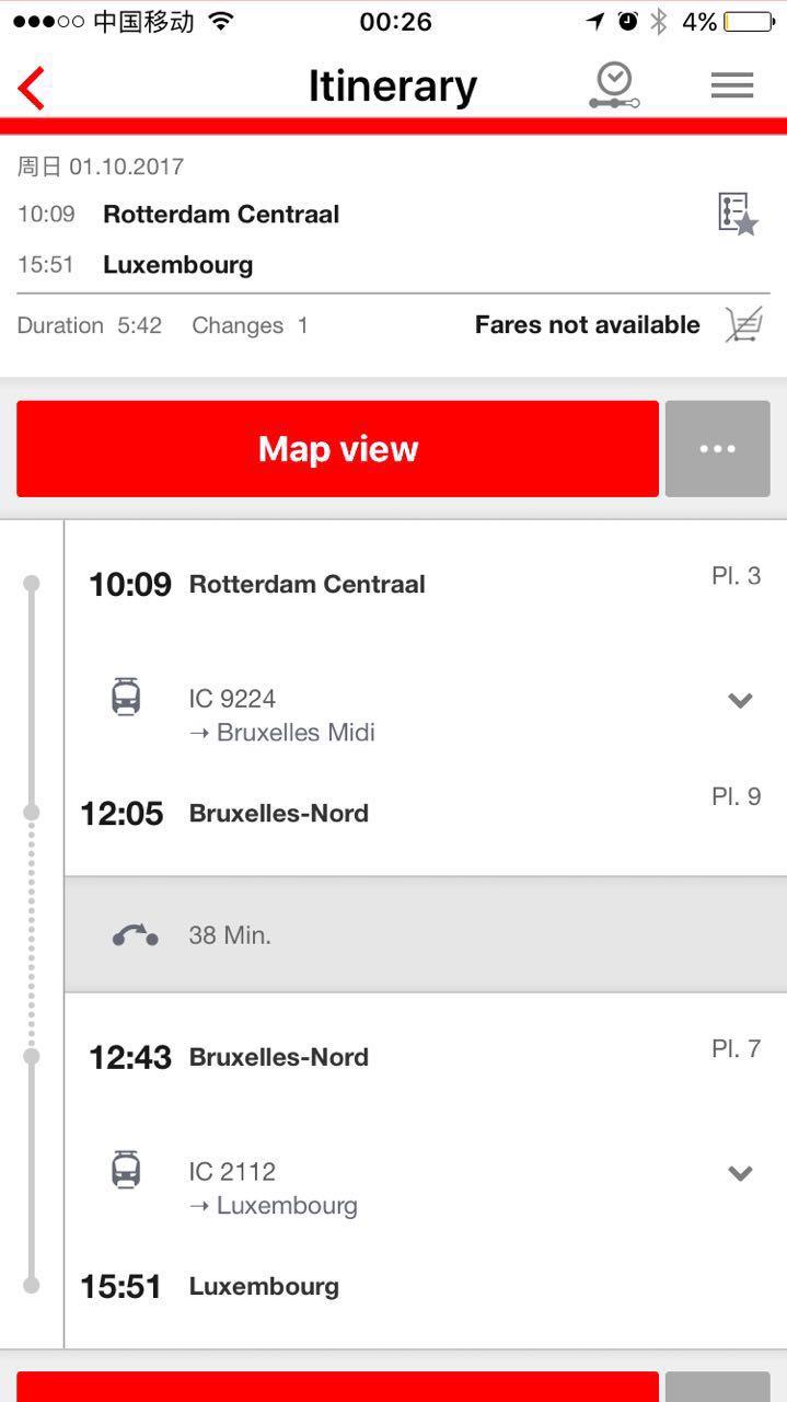 荷兰比利时的火车票究竟在哪个网站上买? - 穷