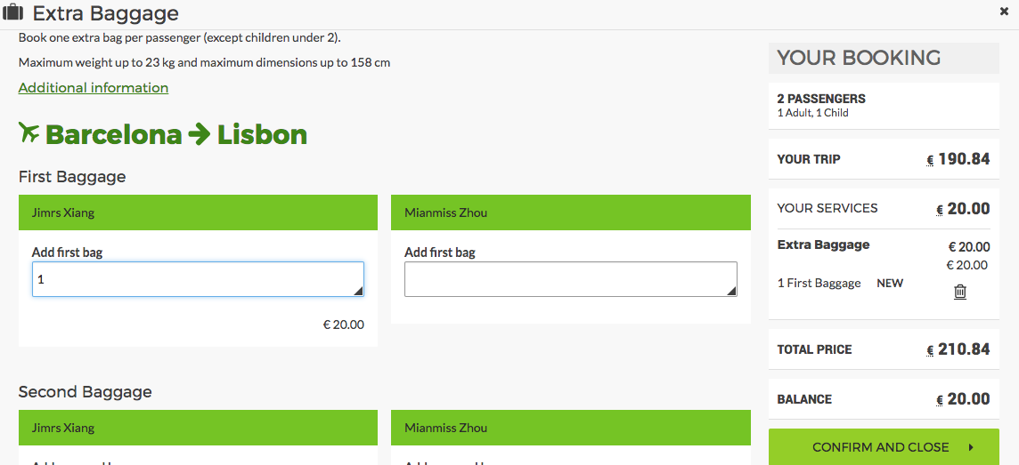 葡萄牙航空行李票 - 穷游问答