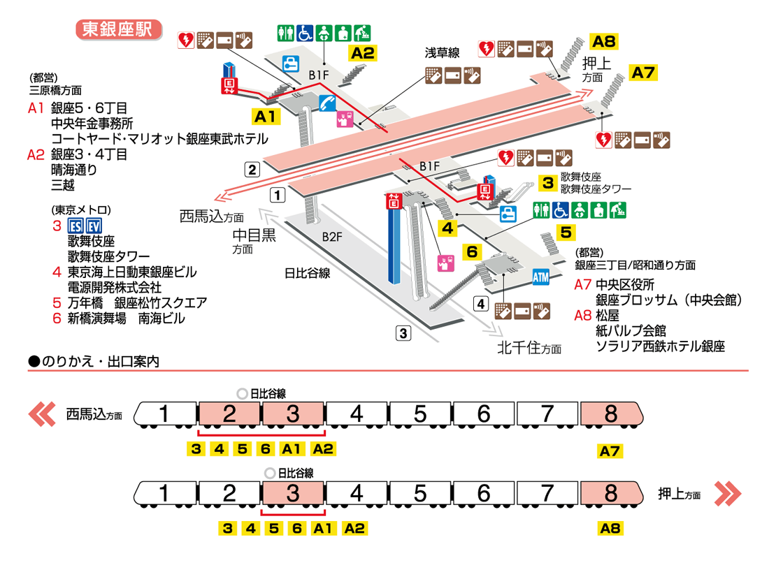 东银座站有出站的电梯吗 穷游问答