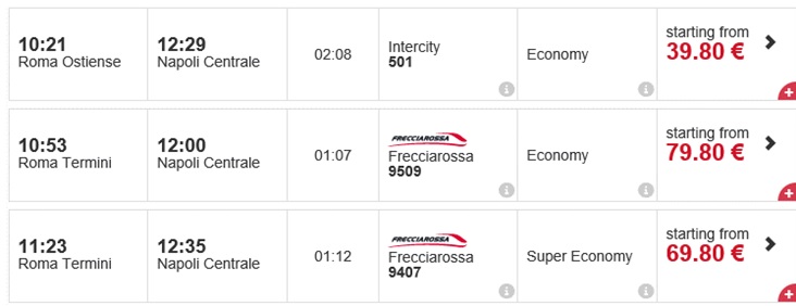 Italotreno & Trenitalia官网的火车路线是否全? 