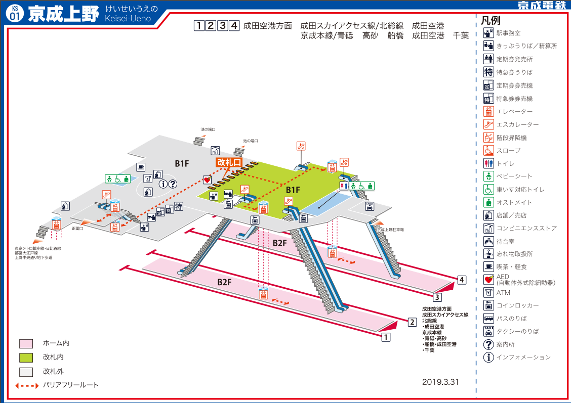 上野京成线站台有好几个 买了票不知道去哪个站台怎么办 穷游问答