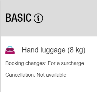 eurowings cabin luggage