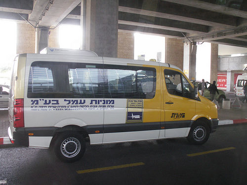 耶路撒冷来回特拉维夫机场的Sherut