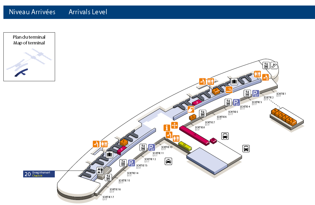 求助 巴黎戴高乐机场2e航站楼转2g航站楼路线 - 三色堇2916的回答