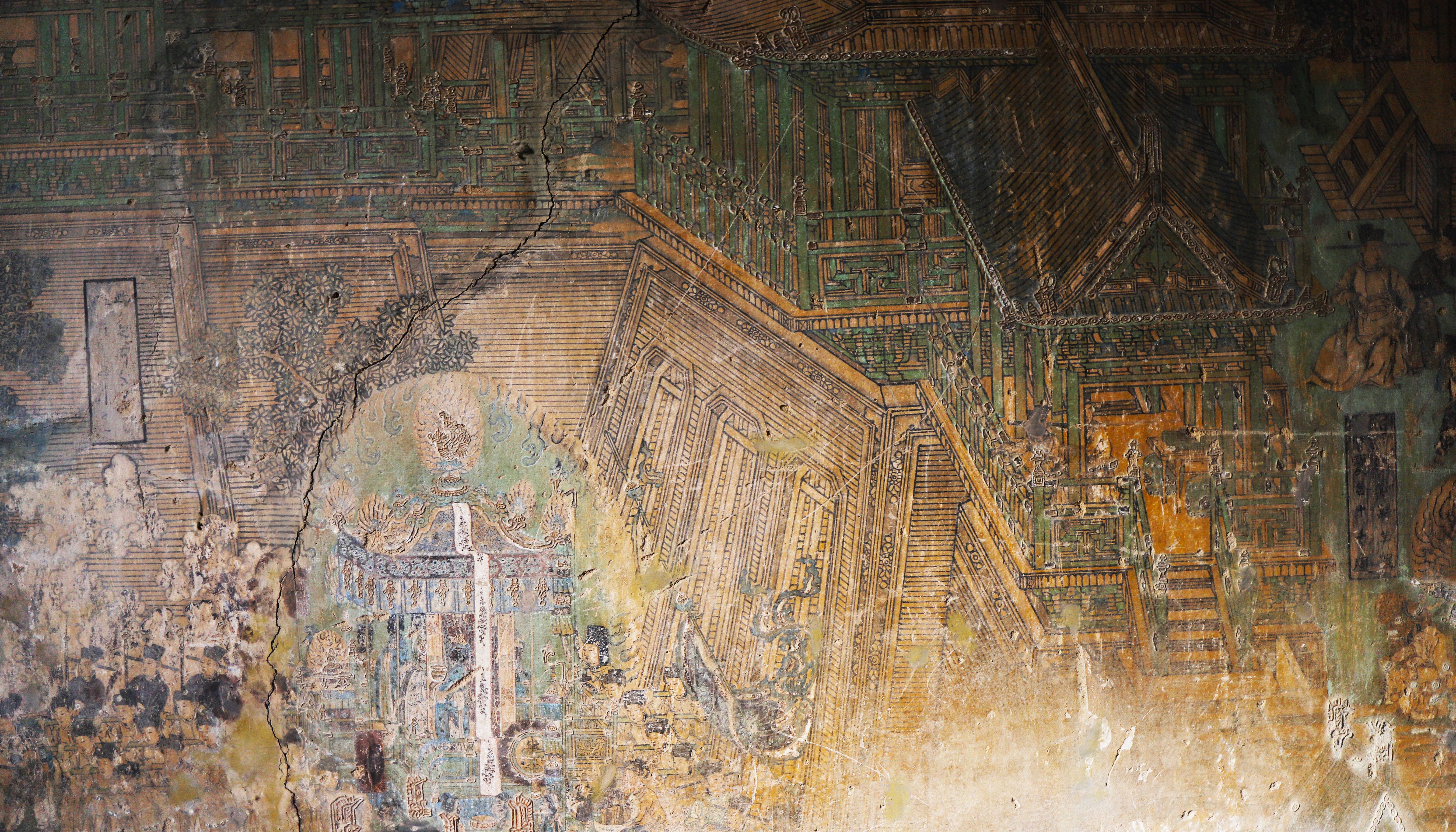 岩山寺 金代壁画的上佳之作