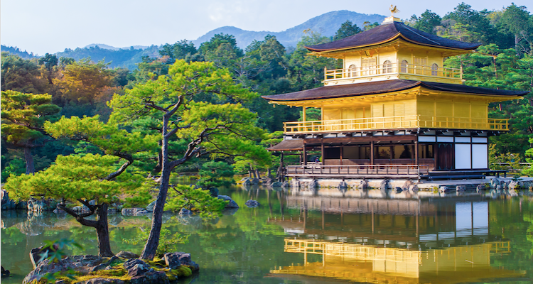 金阁寺和银阁寺 京都的似锦流年