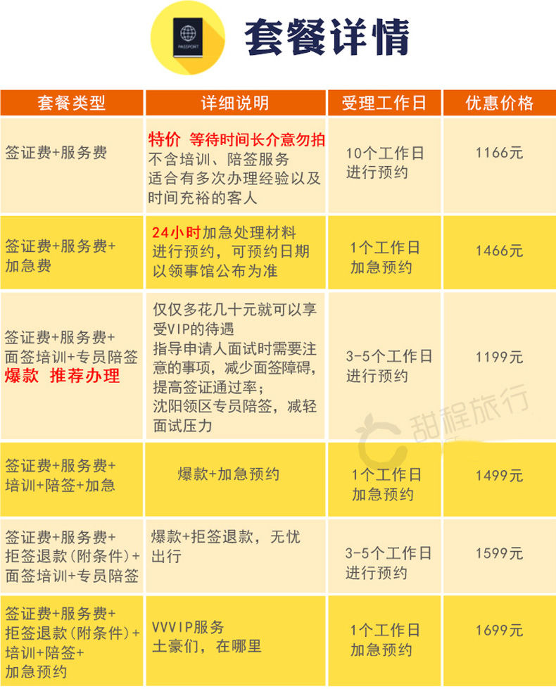 【沈阳陪签】美国旅游签证(电话培训+专员陪签