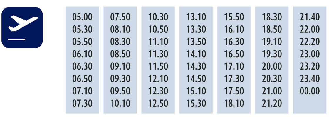 芬兰 赫尔辛基机场巴士电子票 机场-市区\/市区