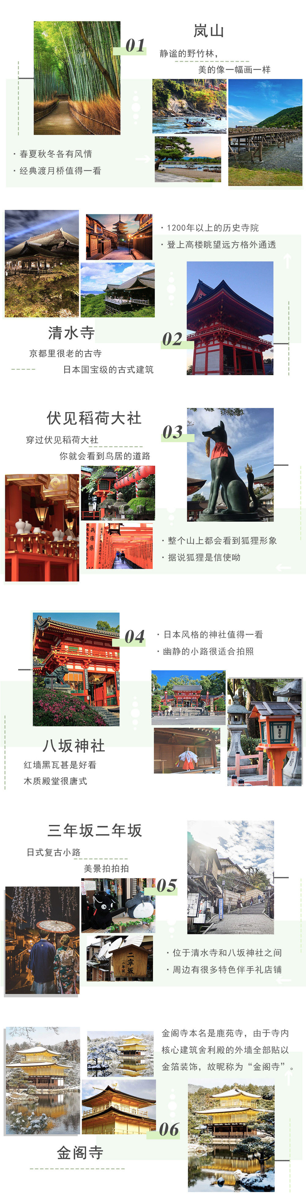 穷游商城 日本京都一日游 岚山 清水寺 八坂神社 三年坂 二年坂 伏见稻荷大社 特价城市玩乐预订 打折促销优惠