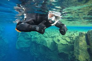 免费送照片 冰岛旅游黄金圈潜水 欧美大裂缝自驾 干衣深潜/浮潜 可雷市接送（免费热饮+6人小团＋专业装备）