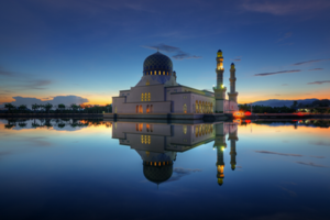 【经典市区半日游】马来西亚沙巴亚庇水上清真寺+丹绒海滩赏夕阳(2人起订)
