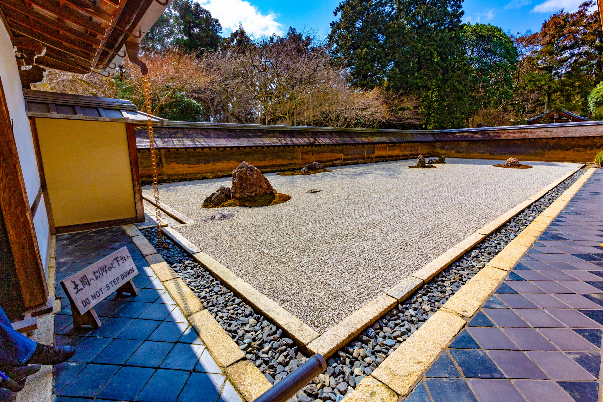 实体之禅思 谈龙安寺枯山水庭园 熊和考拉走天涯 穷游专栏