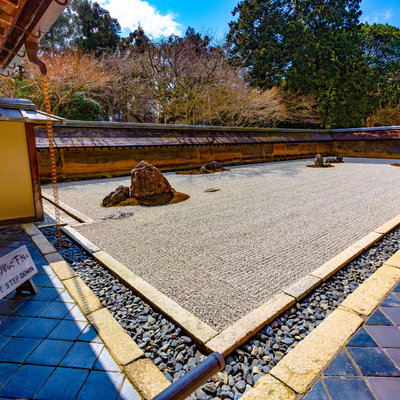 实体之禅思 谈龙安寺枯山水庭园 熊和考拉走天涯 穷游专栏